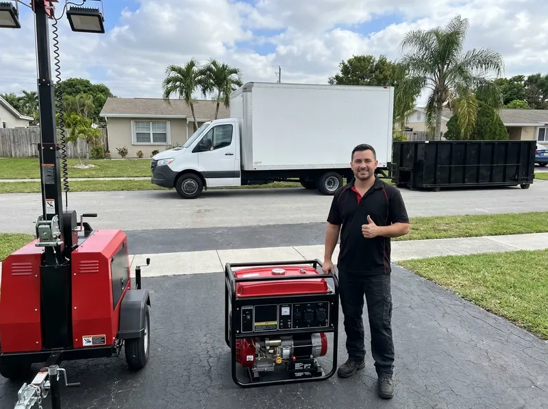 Site Power and Light Rental in Sunrise, FL